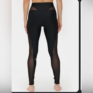 Alo Airlift Mesh Allure High Waist Leggings in Black